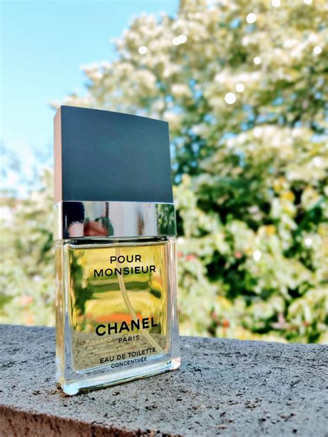 chanel pour monsieur notes